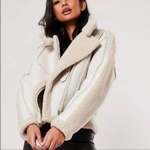 MISSGUIDED SHERPA JACKET